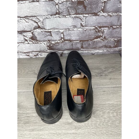Mercanti Fiorentini Black Leather Derby Lace Up Dress Shoes Men’s Sz 10M US/43EU main image 12